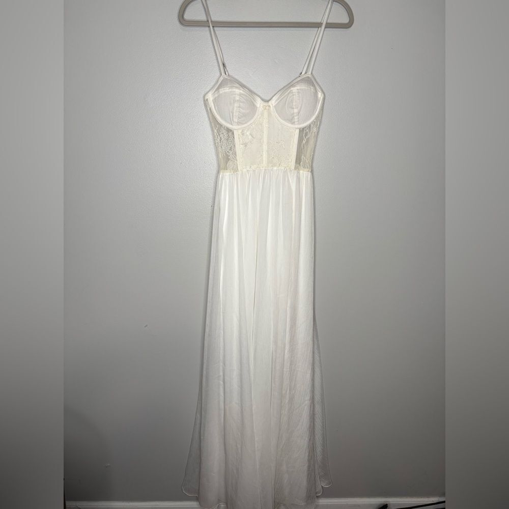 PatBO Lace Bustier Maxi Dress - Picture 4 of 10